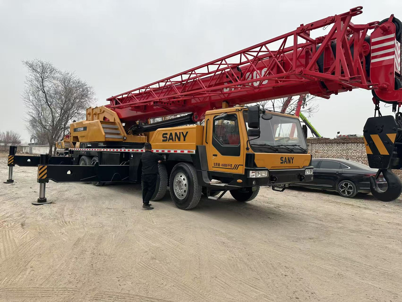SANY STC800 used crane - Cẩu bánh lốp: hình 5 SANY STC800 used crane - Cẩu bánh lốp: hình 5