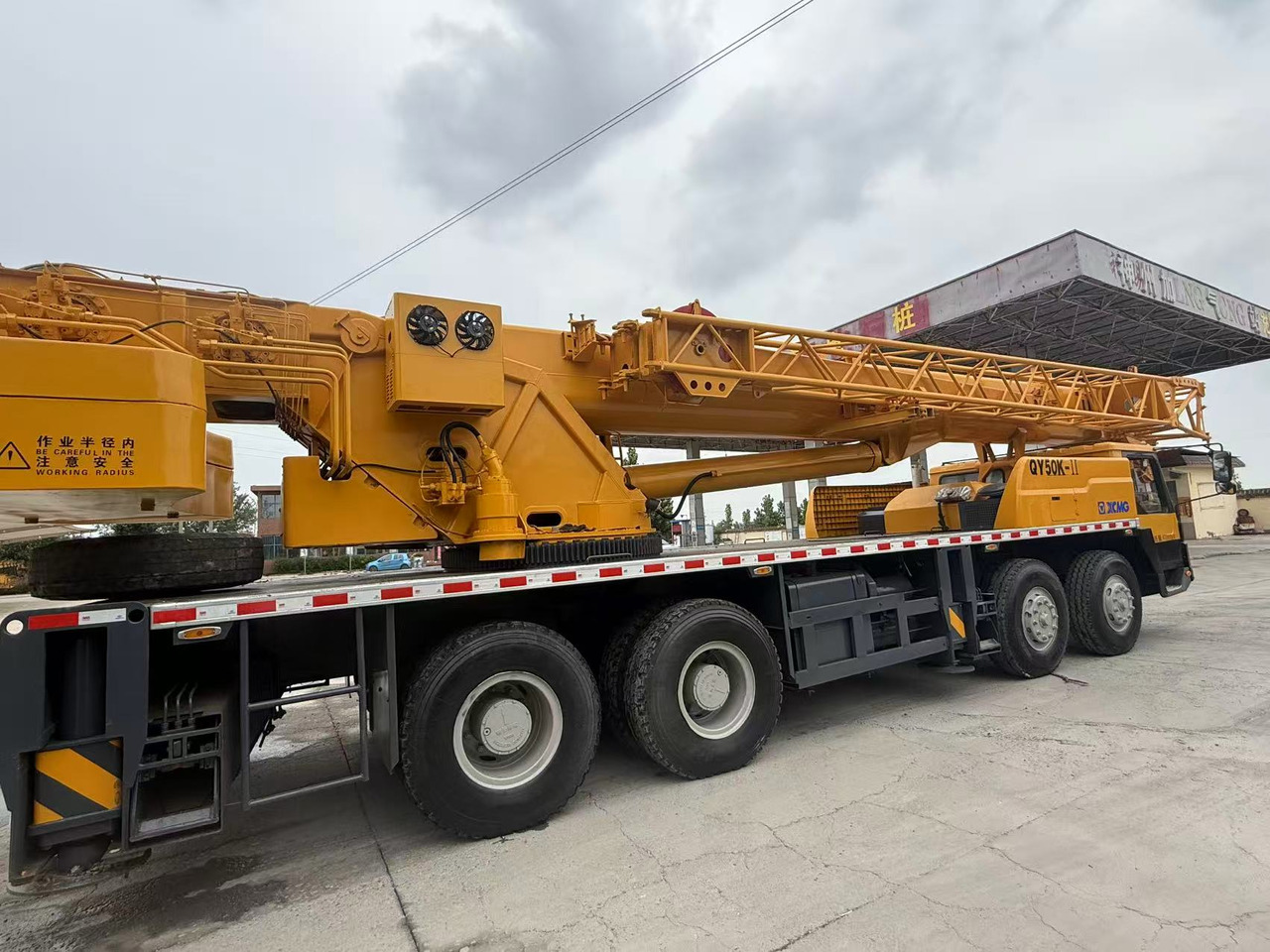 XCMG QY50K QY50K-II truck crane - Cẩu bánh lốp: hình 3 XCMG QY50K QY50K-II truck crane - Cẩu bánh lốp: hình 3