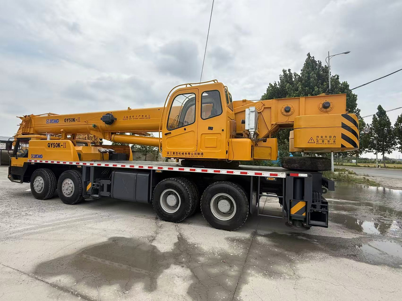XCMG QY50K QY50K-II truck crane - Cẩu bánh lốp: hình 5 XCMG QY50K QY50K-II truck crane - Cẩu bánh lốp: hình 5