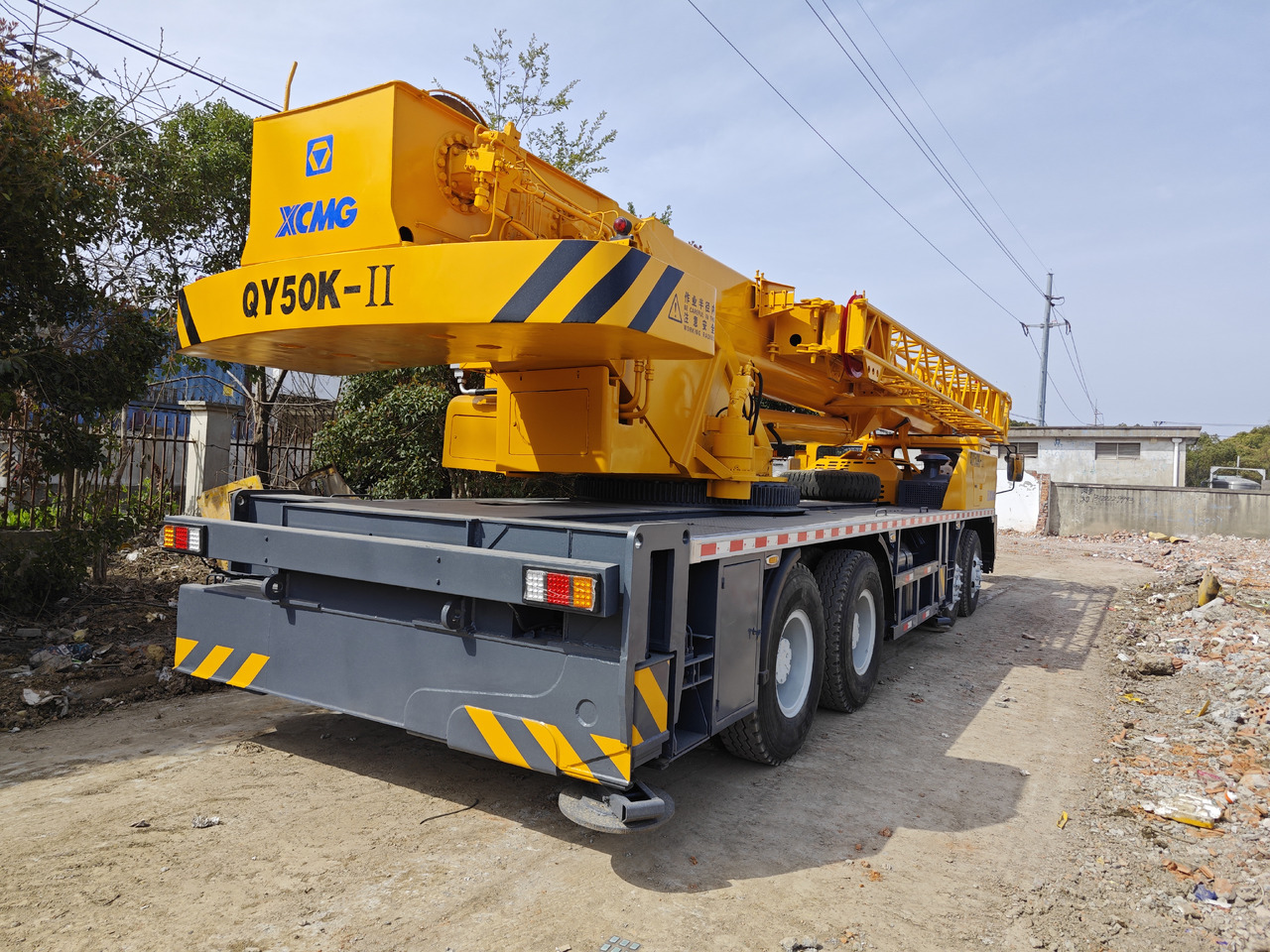 XCMG QY50K used crane 50t QY50KC XCT50 - Cẩu bánh lốp: hình 3 XCMG QY50K used crane 50t QY50KC XCT50 - Cẩu bánh lốp: hình 3