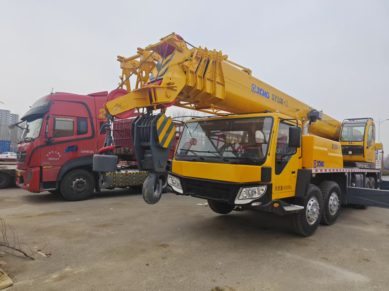 XCMG QY50K used crane - Cẩu bánh lốp: hình 3 XCMG QY50K used crane - Cẩu bánh lốp: hình 3