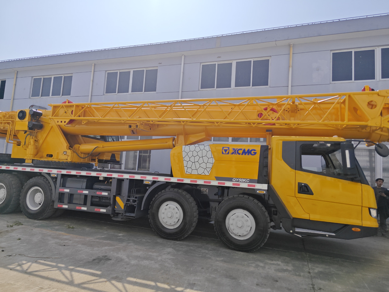 Cẩu bánh lốp XCMG QY50KC: hình 7