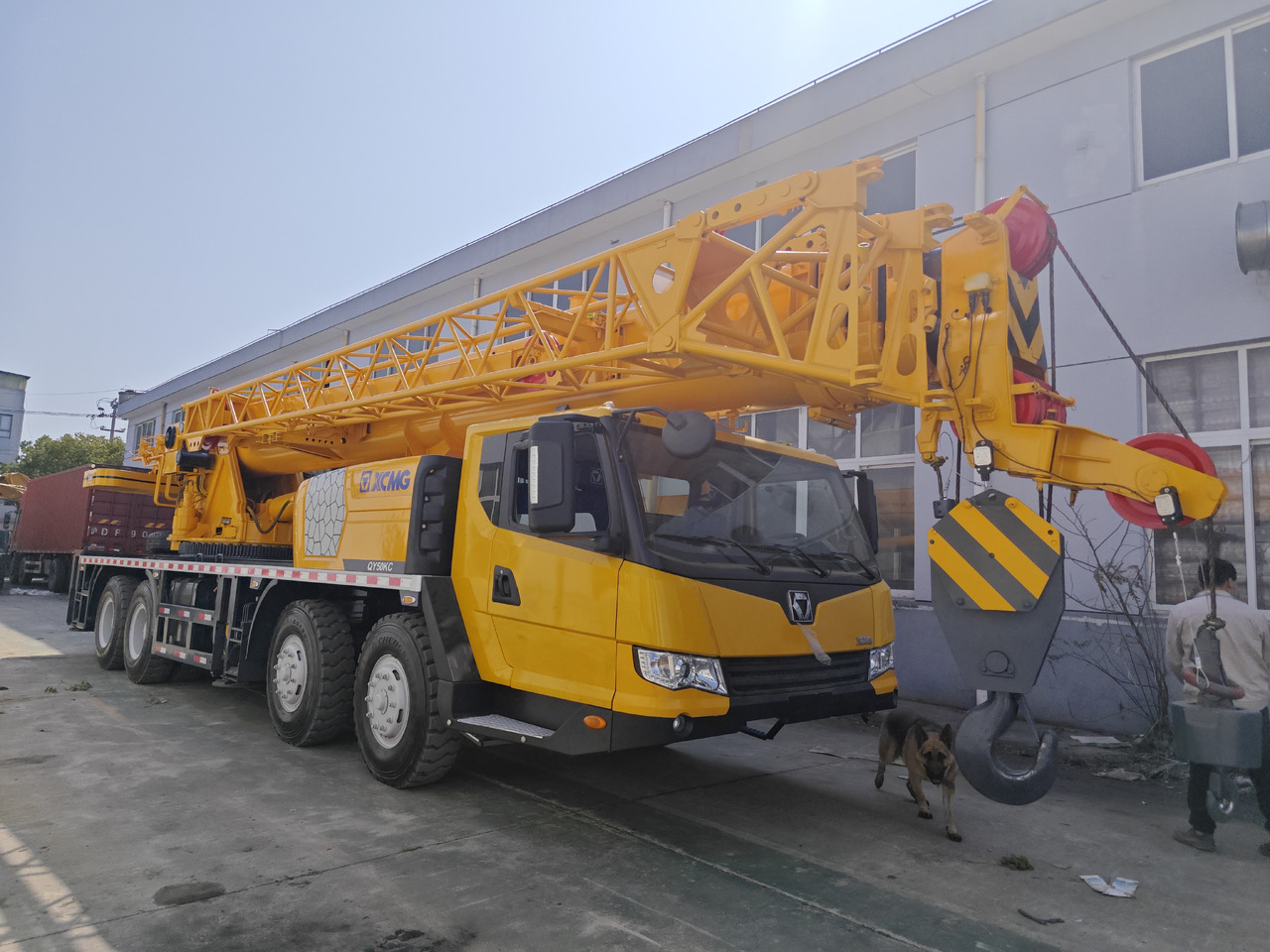 XCMG QY50KC Used Truck Crane - Cẩu bánh lốp: hình 1 XCMG QY50KC Used Truck Crane - Cẩu bánh lốp: hình 1