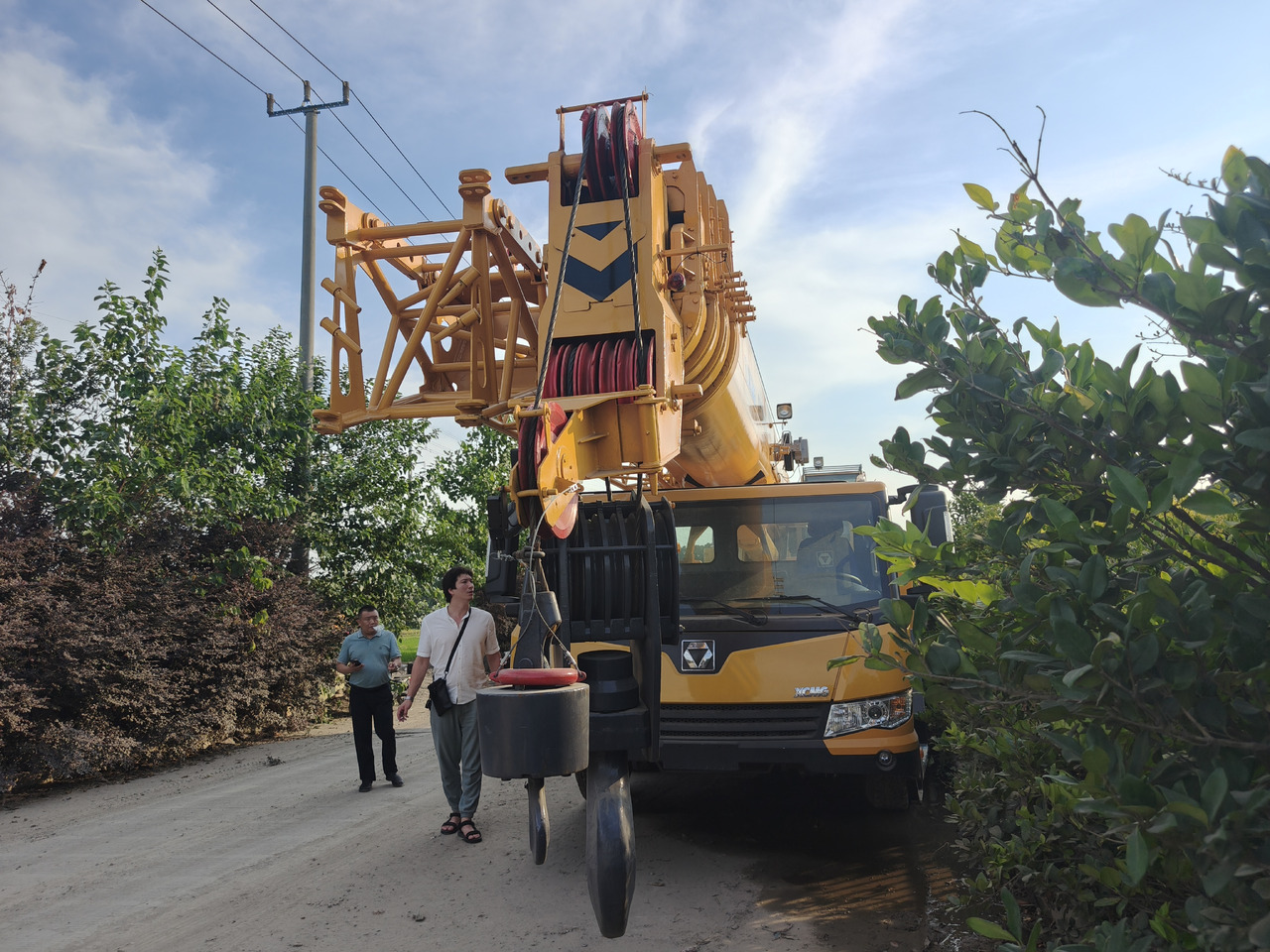 XCMG QY70KC QY70K Used crane - Cẩu bánh lốp: hình 3 XCMG QY70KC QY70K Used crane - Cẩu bánh lốp: hình 3