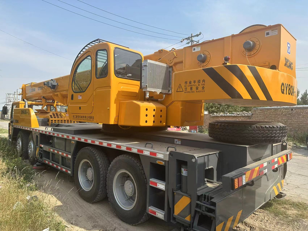 XCMG QY80K used 80ton truck crane - Cần cẩu mọi địa hình: hình 3 XCMG QY80K used 80ton truck crane - Cần cẩu mọi địa hình: hình 3