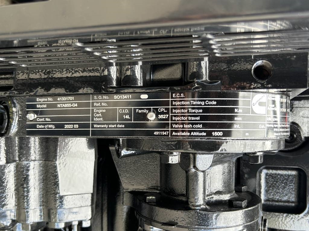 Bộ phát điện mới Cummins NTA855-G4 - 385 kVA Generator Set - DPX-18805-O: hình 14