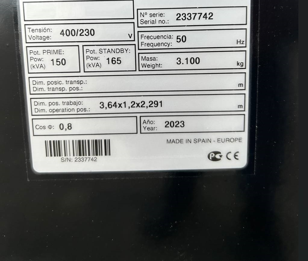 Deutz TCD6.1L6 - 165 kVA Stage V Generator - DPX-19014 - Bộ phát điện: hình 4 Deutz TCD6.1L6 - 165 kVA Stage V Generator - DPX-19014 - Bộ phát điện: hình 4