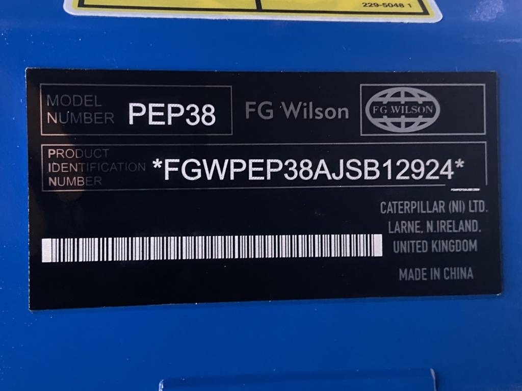 Bộ phát điện mới FG Wilson P50-3 - 50 kVA Genset - DPX-16004: hình 18