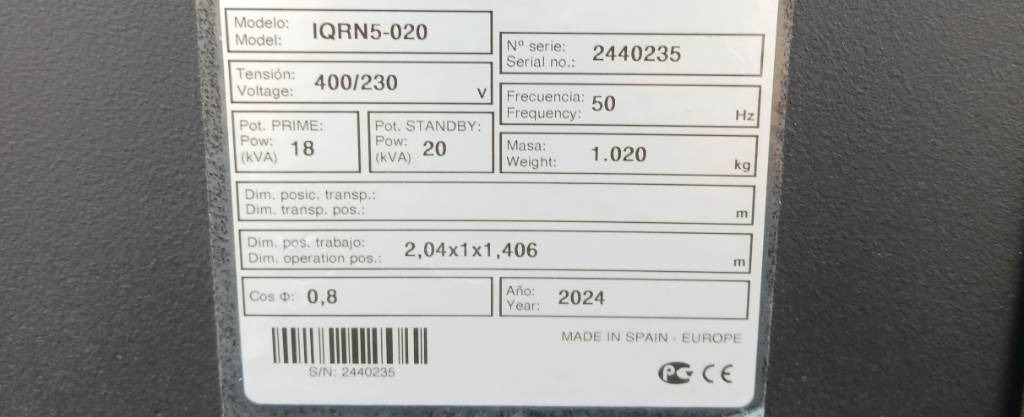 Kubota V2203M - 20 kVA Stage V - DPX-19003 - Bộ phát điện: hình 5 Kubota V2203M - 20 kVA Stage V - DPX-19003 - Bộ phát điện: hình 5