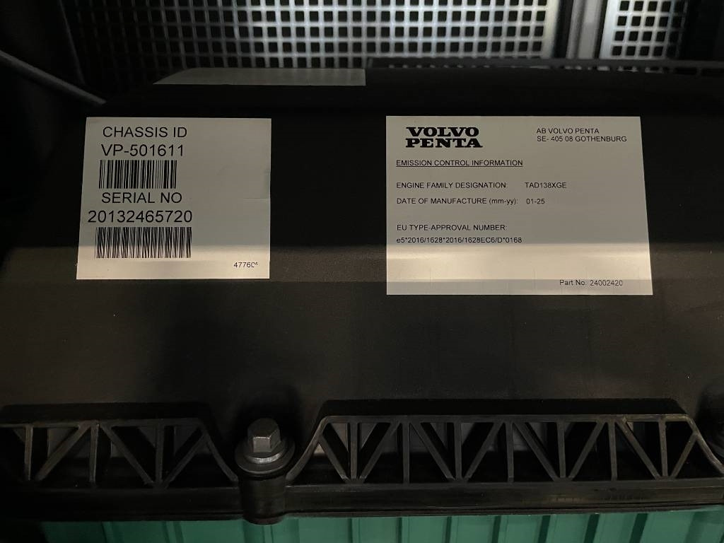 Bộ phát điện mới Volvo TAD1382GE - 430 kVA Stage V Generator - DPX-19032: hình 24