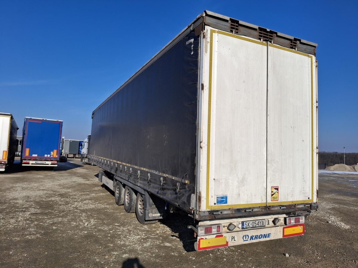 KRONE SD KURTYNOWA - Rơ moóc mui bạt: hình 4 KRONE SD KURTYNOWA - Rơ moóc mui bạt: hình 4