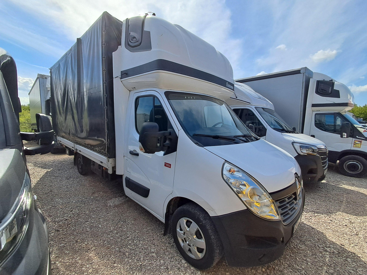 Xe van thùng mui bạt RENAULT MASTER PLANDEKA Z WINDĄ: hình 1