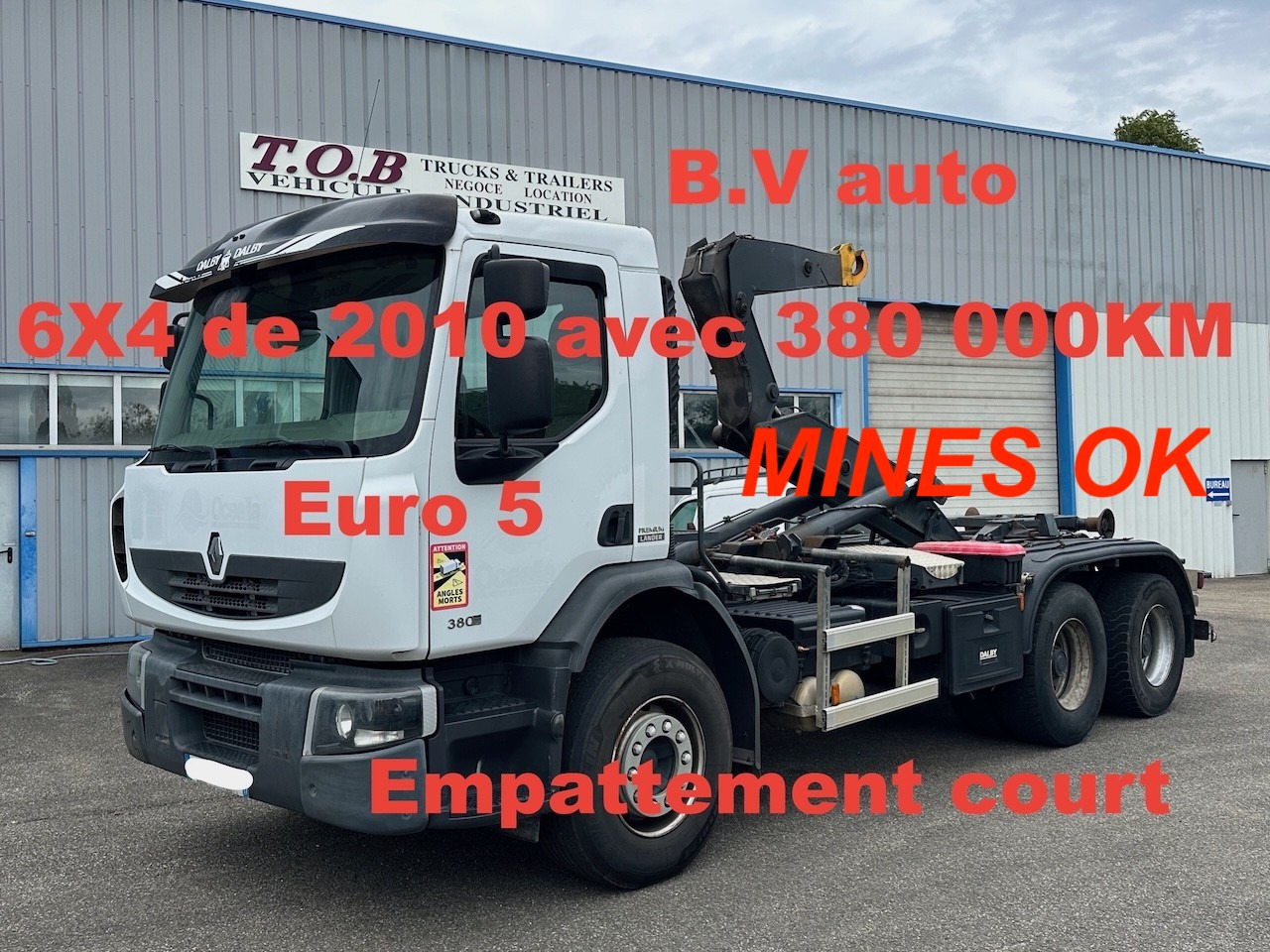 RENAULT LANDER 380DXI - Xe tải nâng móc: hình 1 RENAULT LANDER 380DXI - Xe tải nâng móc: hình 1