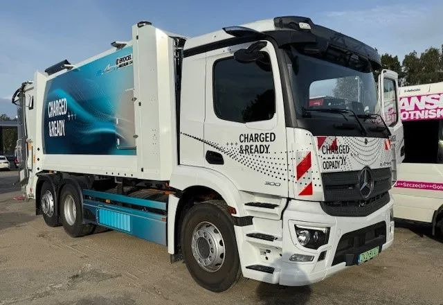 Mercedes-Benz eActros 300 L 6x2 Elektryczna śmieciarka - Xe tải chở rác: hình 3 Mercedes-Benz eActros 300 L 6x2 Elektryczna śmieciarka - Xe tải chở rác: hình 3
