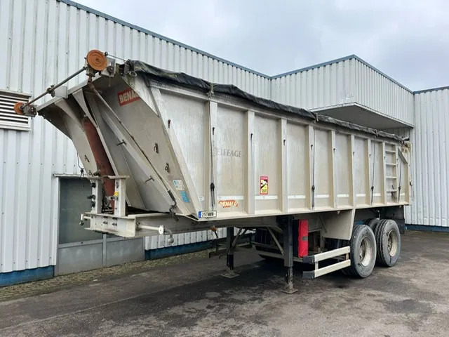 Benalu 2 Axle , 8 Tyres , Alu Tipper , Spring Suspension , Drum Brakes - Sơ mi rơ moóc ben: hình 1 Benalu 2 Axle , 8 Tyres , Alu Tipper , Spring Suspension , Drum Brakes - Sơ mi rơ moóc ben: hình 1