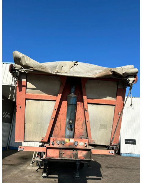 Sơ mi rơ moóc ben Fruehauf 2 Axle Steel Tipper , 8 Tyres, Spring Suspension , Drum Brakes: hình 6