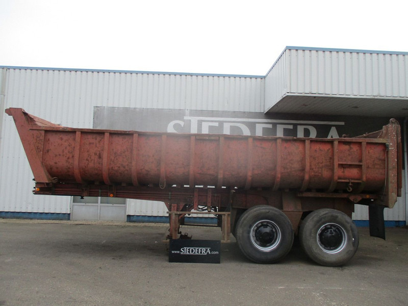 Fruehauf D33C , 2 axle , Steel tipper trailer , Drum Brakes , Spring suspension - Sơ mi rơ moóc ben: hình 2 Fruehauf D33C , 2 axle , Steel tipper trailer , Drum Brakes , Spring suspension - Sơ mi rơ moóc ben: hình 2