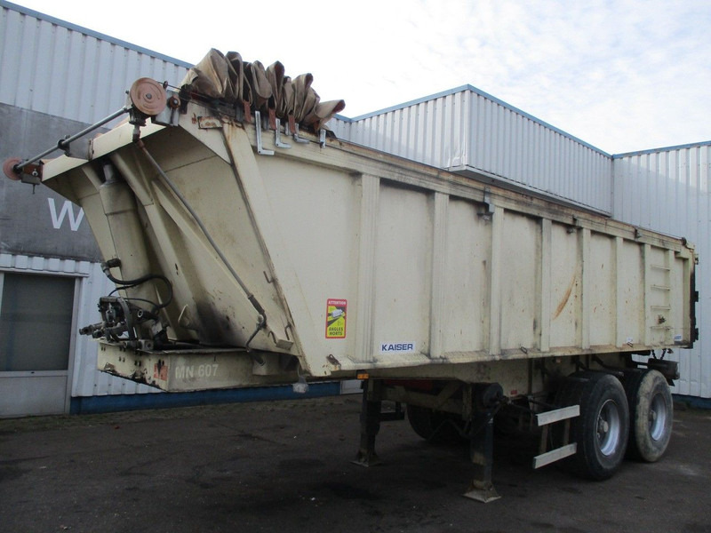Kaiser 2 axle , Steel tipper trailer , Drum Brakes , Spring Suspension - Sơ mi rơ moóc ben: hình 1 Kaiser 2 axle , Steel tipper trailer , Drum Brakes , Spring Suspension - Sơ mi rơ moóc ben: hình 1