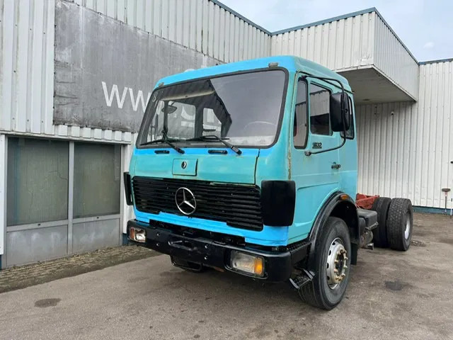 Mercedes-Benz 1632 , V10 , ZF Manual , Spring suspension - Xe tải khung gầm: hình 1 Mercedes-Benz 1632 , V10 , ZF Manual , Spring suspension - Xe tải khung gầm: hình 1