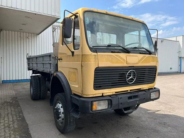 Mercedes-Benz SK 1622 AK , 4x4 , V6 , 3 way tipper , Spring suspension - Xe ben: hình 4 Mercedes-Benz SK 1622 AK , 4x4 , V6 , 3 way tipper , Spring suspension - Xe ben: hình 4