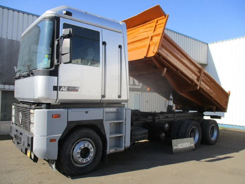 Renault Magnum AE 385 TI , 6x4, 3 Way Tipper ,Manual , Airco ,Spring suspension - Xe ben: hình 1 Renault Magnum AE 385 TI , 6x4, 3 Way Tipper ,Manual , Airco ,Spring suspension - Xe ben: hình 1