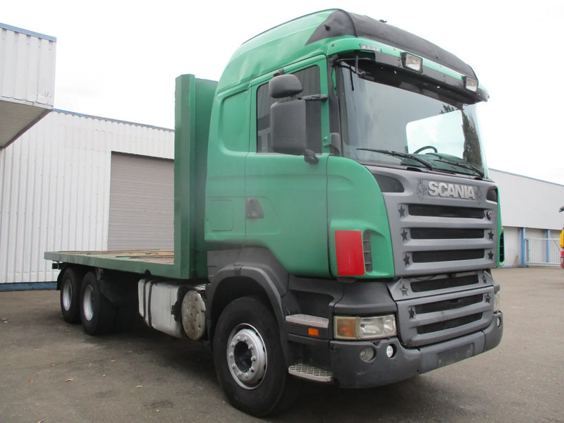 Scania R420 , 6x4 , Manual , Spring suspension - Xe tải thùng lửng/ Phẳng: hình 4 Scania R420 , 6x4 , Manual , Spring suspension - Xe tải thùng lửng/ Phẳng: hình 4