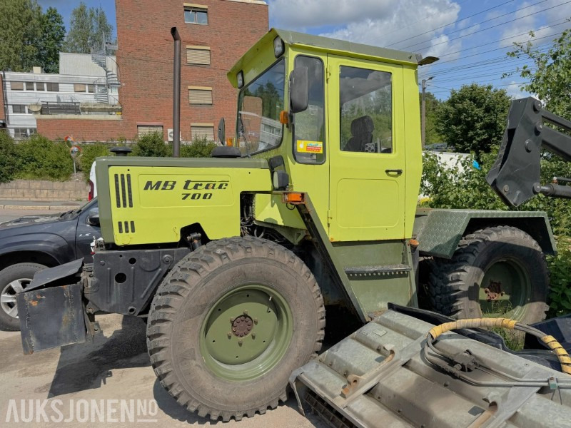 1987 Mercedes-Benz / MB-Trac 700 | 4WD | hydraulikk | taklukeluksusstol | PTO - Máy cày: hình 4 1987 Mercedes-Benz / MB-Trac 700 | 4WD | hydraulikk | taklukeluksusstol | PTO - Máy cày: hình 4