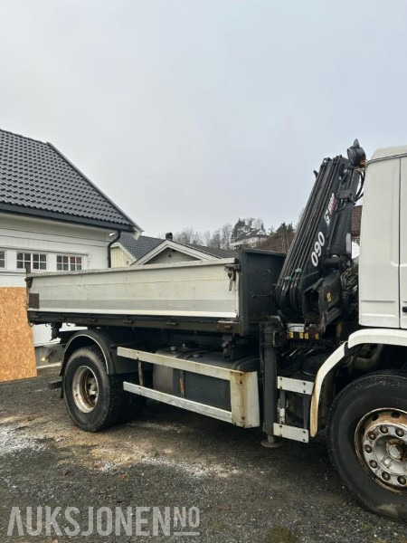 1995 Scania P93 tippbil med kran - Xe ben: hình 3 1995 Scania P93 tippbil med kran - Xe ben: hình 3