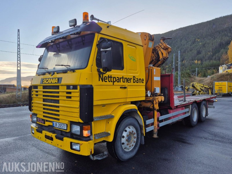 1996 Scania R113HL6x4A, kranbil, repobjekt - Xe cẩu tự hành: hình 1 1996 Scania R113HL6x4A, kranbil, repobjekt - Xe cẩu tự hành: hình 1