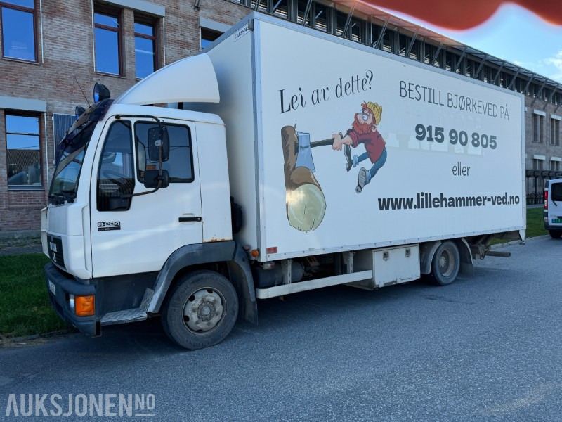 1998 MAN 8.224 LLC skapbil med løftelem og sidedør - Xe tải hộp: hình 1 1998 MAN 8.224 LLC skapbil med løftelem og sidedør - Xe tải hộp: hình 1