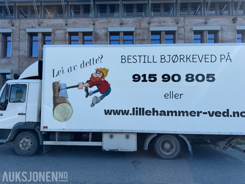 1998 MAN 8.224 LLC skapbil med løftelem og sidedør - Xe tải hộp: hình 3 1998 MAN 8.224 LLC skapbil med løftelem og sidedør - Xe tải hộp: hình 3