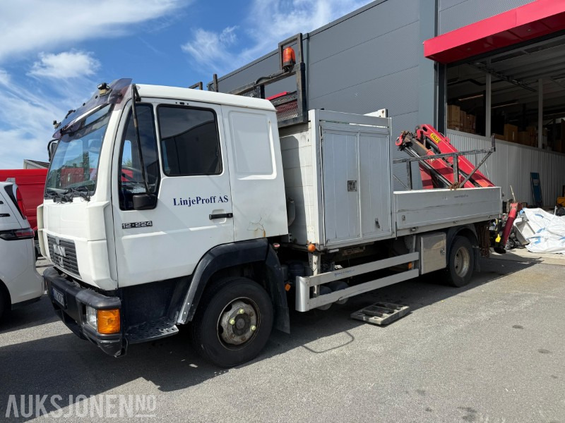 1999 MAN 12.224LC kranbil med Palfinger PK 5000 - Xe cẩu tự hành: hình 1 1999 MAN 12.224LC kranbil med Palfinger PK 5000 - Xe cẩu tự hành: hình 1