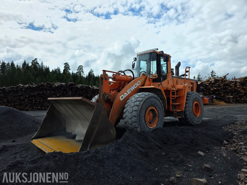 2001 Daewoo MG 400 V Hjullaster med ABL Skuffe - Aircondition - 217 kW - 9382 arbeidstimer - Máy xúc lật bánh lốp: hình 1 2001 Daewoo MG 400 V Hjullaster med ABL Skuffe - Aircondition - 217 kW - 9382 arbeidstimer - Máy xúc lật bánh lốp: hình 1