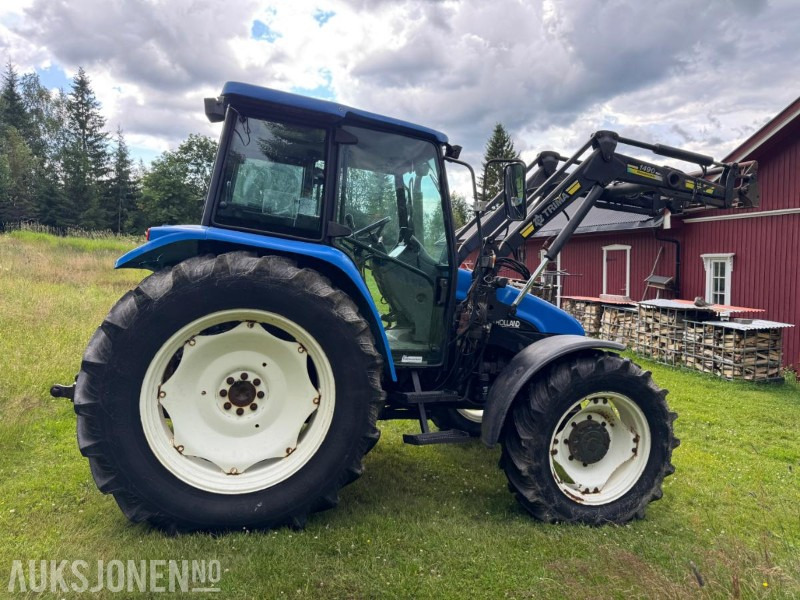 2001 New Holland TL80 traktor med laster. - Máy cày: hình 4 2001 New Holland TL80 traktor med laster. - Máy cày: hình 4
