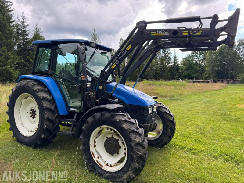 2001 New Holland TL80 traktor med laster. - Máy cày: hình 3 2001 New Holland TL80 traktor med laster. - Máy cày: hình 3
