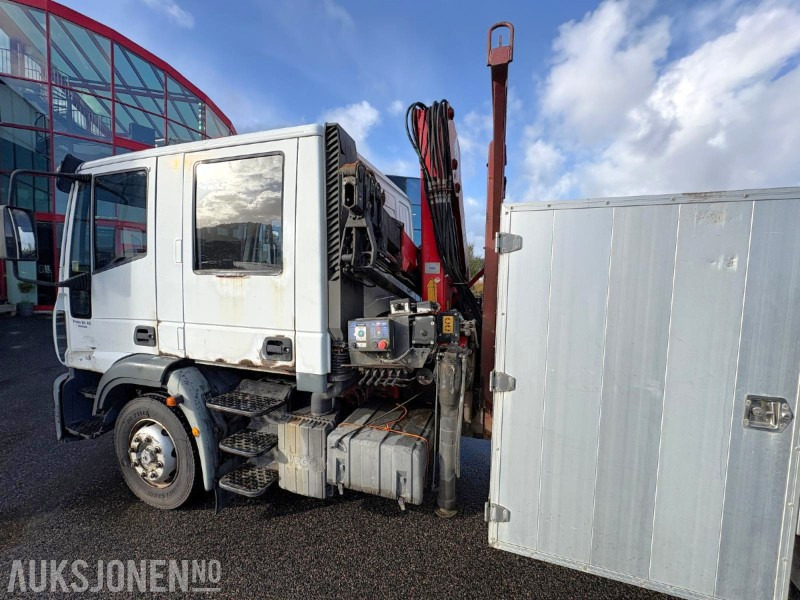 2004 Iveco 120E24 EUROCARGO kranbil - registrert for 5 sitteplasser - Xe cẩu tự hành: hình 5 2004 Iveco 120E24 EUROCARGO kranbil - registrert for 5 sitteplasser - Xe cẩu tự hành: hình 5