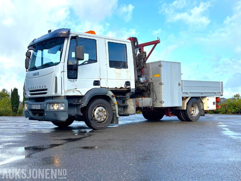 2004 Iveco 120E24 EUROCARGO kranbil - registrert for 5 sitteplasser - Xe cẩu tự hành: hình 1 2004 Iveco 120E24 EUROCARGO kranbil - registrert for 5 sitteplasser - Xe cẩu tự hành: hình 1