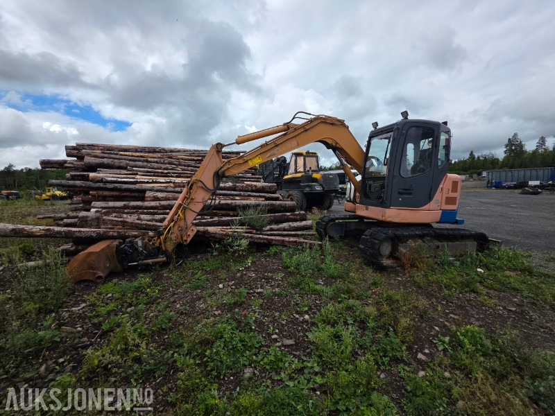2005 Case CX75R Beltegraver med SMS Pusseskuff - 3815 arbeidstimer - Máy xúc: hình 1 2005 Case CX75R Beltegraver med SMS Pusseskuff - 3815 arbeidstimer - Máy xúc: hình 1