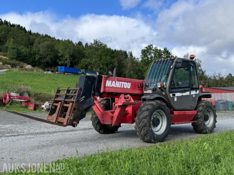 2005 Manitou ManiScopic MT 1335 SL - Teleskoptruck med pallegafler - 4 hjulsstyring - 4x4 - Sertifisert - Gått 4455 timer - Xe nhấc hình viễn vọng kính: hình 1 2005 Manitou ManiScopic MT 1335 SL - Teleskoptruck med pallegafler - 4 hjulsstyring - 4x4 - Sertifisert - Gått 4455 timer - Xe nhấc hình viễn vọng kính: hình 1