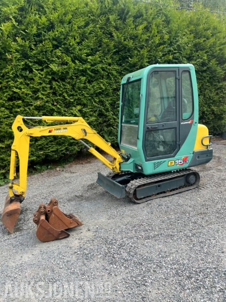 2005 Minigraver - Yanmar B15-3, MVA FRI - Máy xúc mini: hình 1 2005 Minigraver - Yanmar B15-3, MVA FRI - Máy xúc mini: hình 1