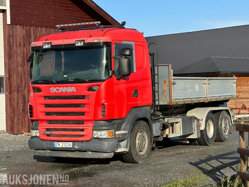 2007 SCANIA R480 6x2 KROKBIL - Xe tải nâng móc: hình 1 2007 SCANIA R480 6x2 KROKBIL - Xe tải nâng móc: hình 1
