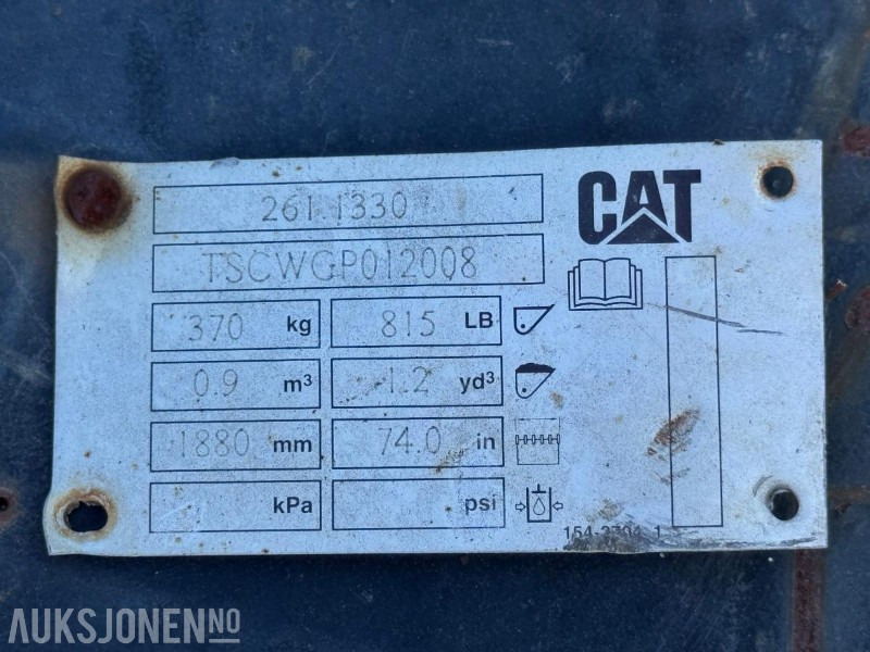 2008 Cat Hjullasterskuffe - Trang thiết bị xây dựng: hình 5 2008 Cat Hjullasterskuffe - Trang thiết bị xây dựng: hình 5