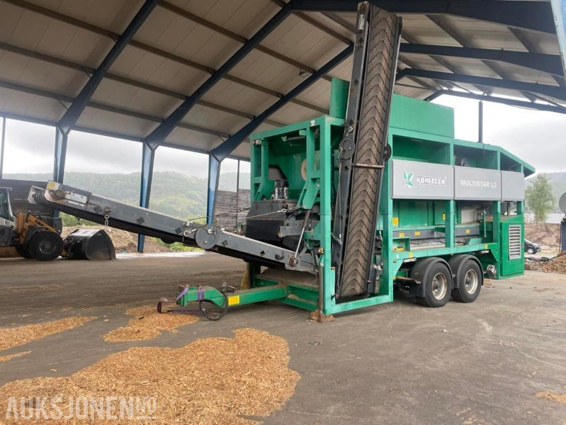2008 Komptech MultiStar L3 mobilt sikteverk/ sorteringsverk. GOD KAPASITET. Verk: 3350 timer - Motor: 5250 timer. - Máy sàng: hình 1 2008 Komptech MultiStar L3 mobilt sikteverk/ sorteringsverk. GOD KAPASITET. Verk: 3350 timer - Motor: 5250 timer. - Máy sàng: hình 1