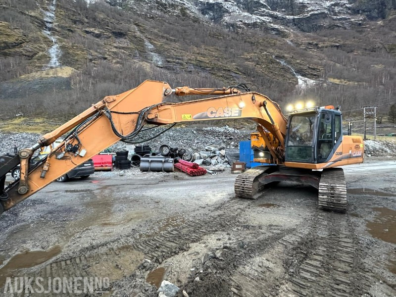 2009 Case CX210B Sertifisert Beltegraver m/Montabert CPA225E boretårn - Máy xúc: hình 1 2009 Case CX210B Sertifisert Beltegraver m/Montabert CPA225E boretårn - Máy xúc: hình 1