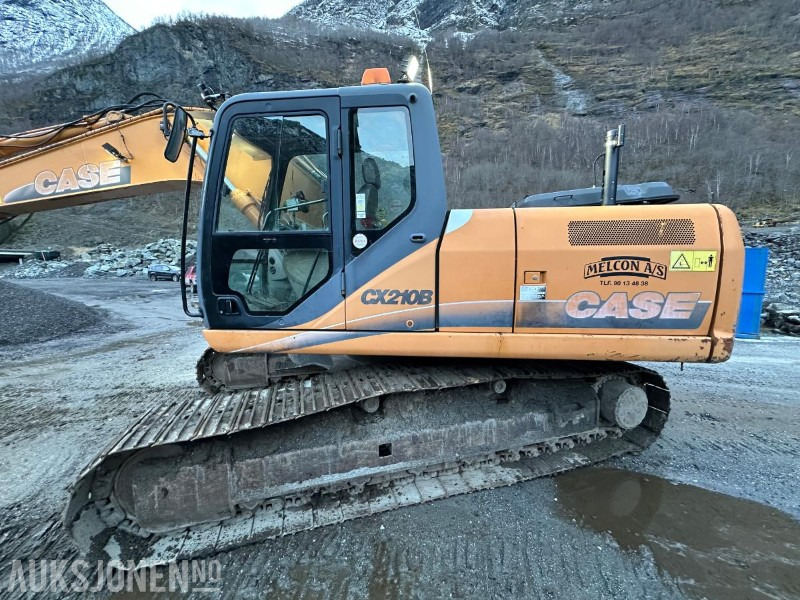 2009 Case CX210B Sertifisert Beltegraver m/Montabert CPA225E boretårn - Máy xúc: hình 3 2009 Case CX210B Sertifisert Beltegraver m/Montabert CPA225E boretårn - Máy xúc: hình 3