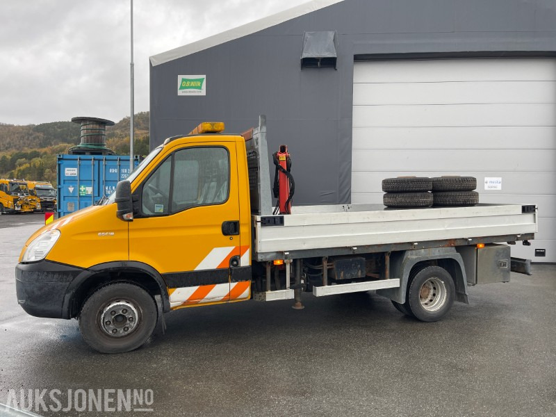 2009 Iveco Daily 3,0 - 177 Hk kranbil med nedfellbare karmer, kun 57865 km ! - Xe cẩu tự hành: hình 2 2009 Iveco Daily 3,0 - 177 Hk kranbil med nedfellbare karmer, kun 57865 km ! - Xe cẩu tự hành: hình 2