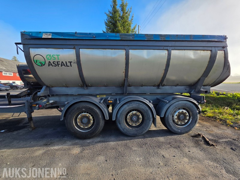 2009 Nor Slep PHV-24D asfalt henger 3 akslet - Rơ moóc ben: hình 2 2009 Nor Slep PHV-24D asfalt henger 3 akslet - Rơ moóc ben: hình 2