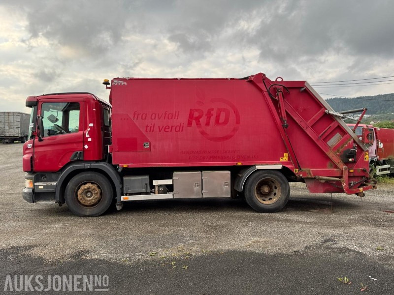 2009 Scania P-serie renovasjonsbil / NTM påbygg - Xe tải chở rác: hình 2 2009 Scania P-serie renovasjonsbil / NTM påbygg - Xe tải chở rác: hình 2