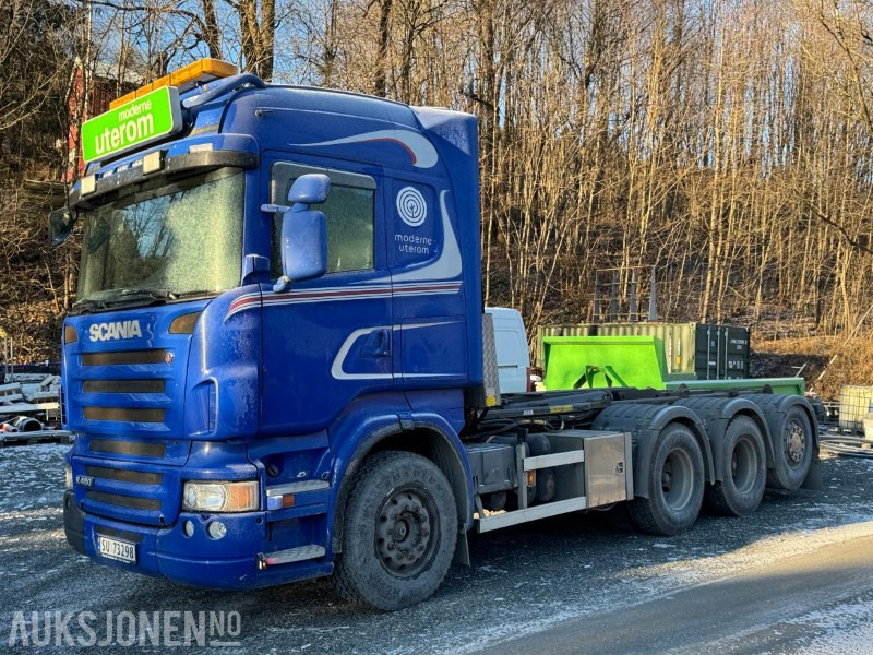 2009 Scania R480 krokbil / 4-akslet / Nylig EU-godkjent - Xe tải nâng móc: hình 1 2009 Scania R480 krokbil / 4-akslet / Nylig EU-godkjent - Xe tải nâng móc: hình 1
