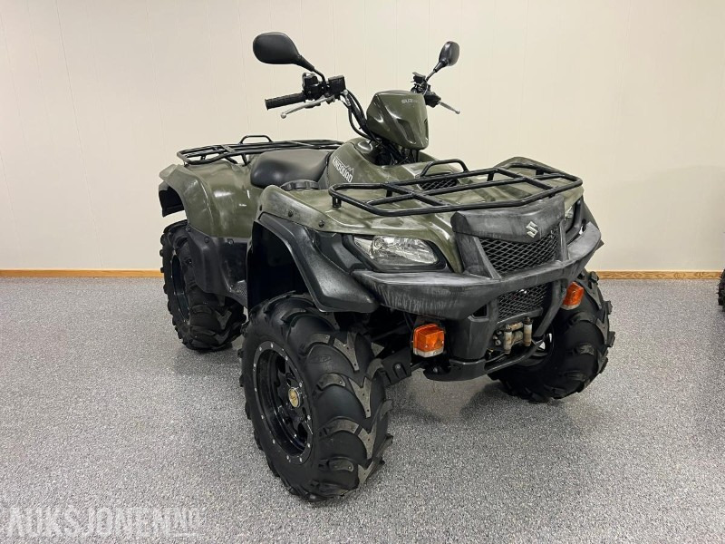 2011 Suzuki 500AXi ATV hengerfeste vinsj - Máy cày: hình 1 2011 Suzuki 500AXi ATV hengerfeste vinsj - Máy cày: hình 1